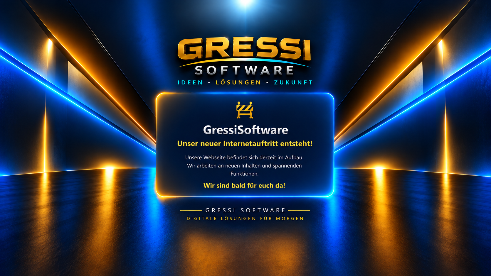 GressiSoftware – Unser neuer Internetauftritt entsteht